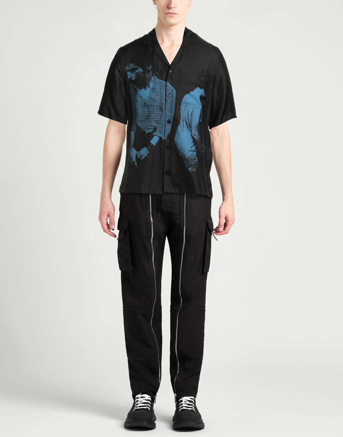 Burberry Mens Shirt in Black