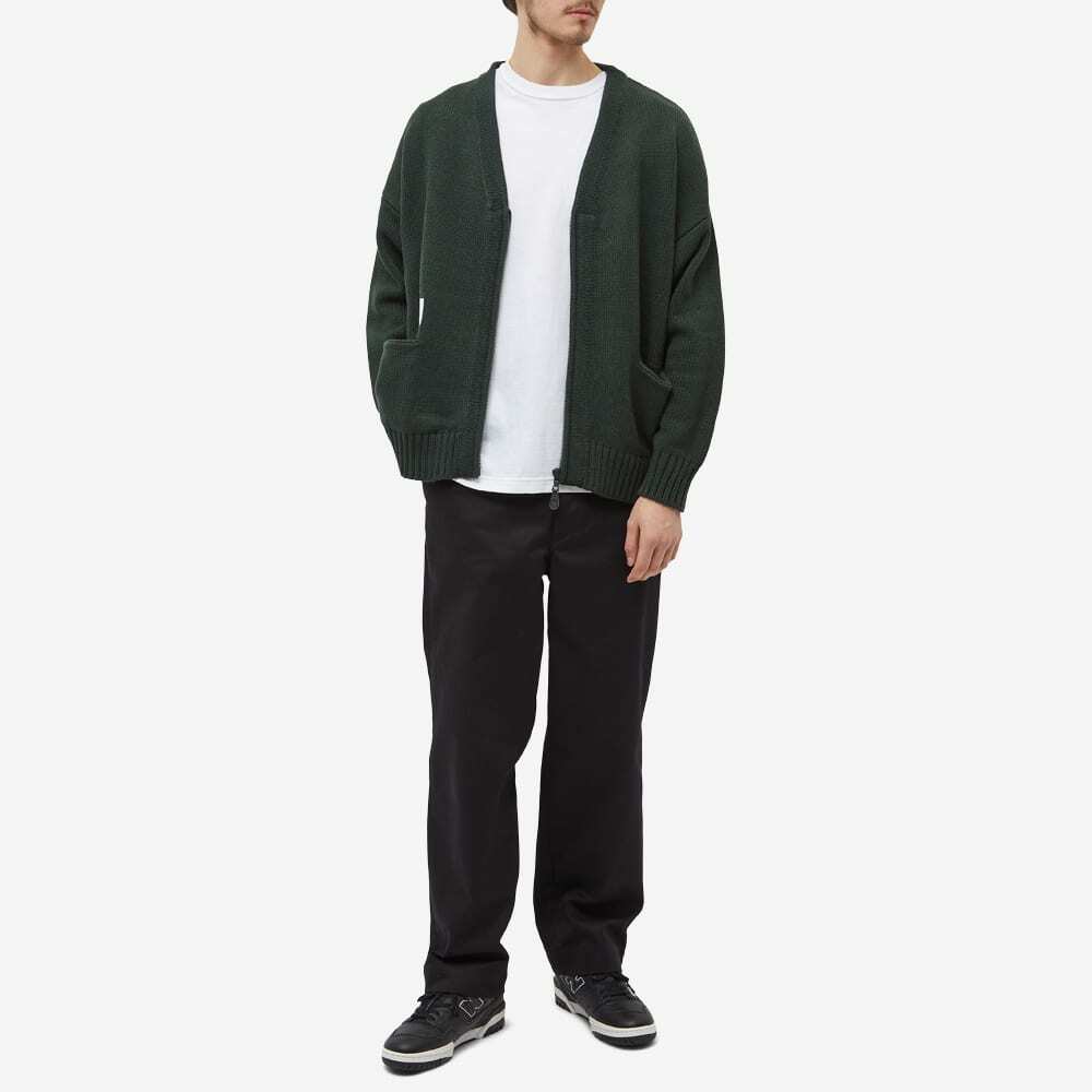 WTAPS Men's Palmer Zip Cardigan in Olive Drab WTAPS
