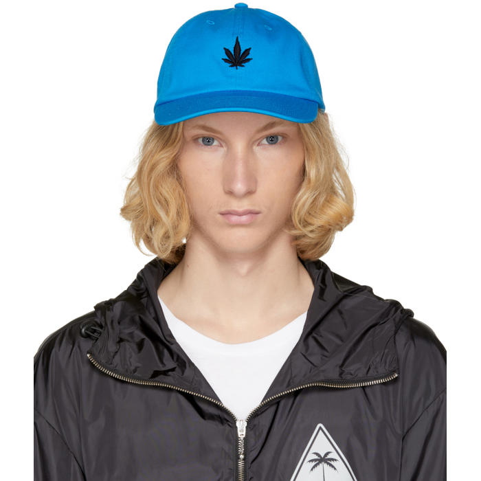 Photo: Palm Angels Blue Leaf Cap