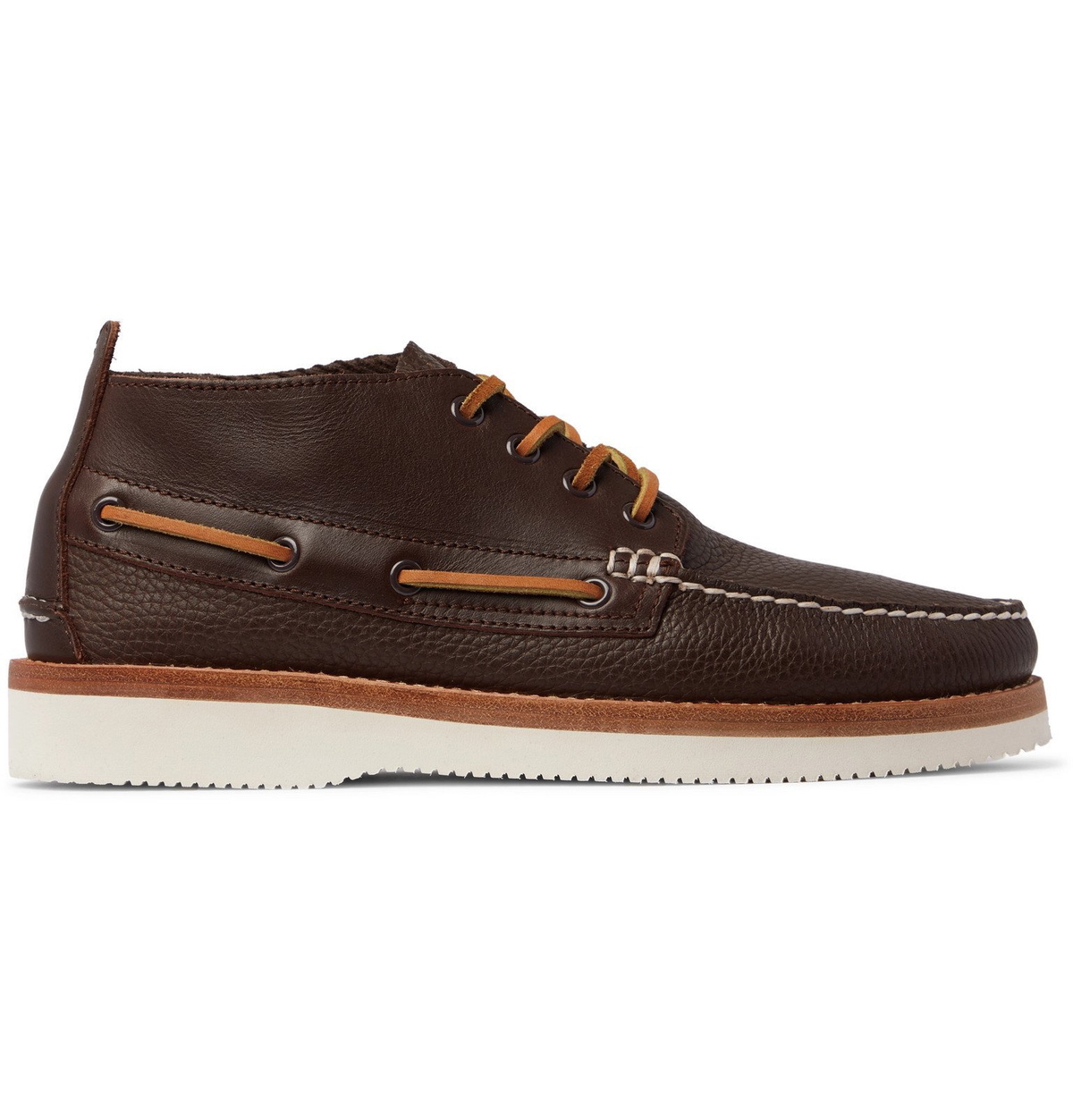Sperry Cloud Authentic Original Chukka Sperry - Cloud Authentic Original Corduroy-Trimmed Leather  main image 3
