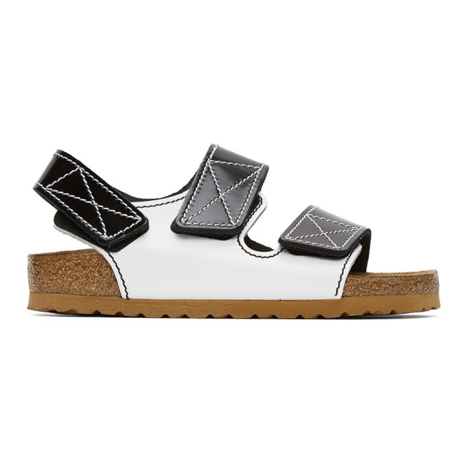 Proenza Schouler Black and White Birkenstock Edition Milano