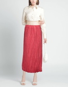 Khaite Womens Midi skirt in Red