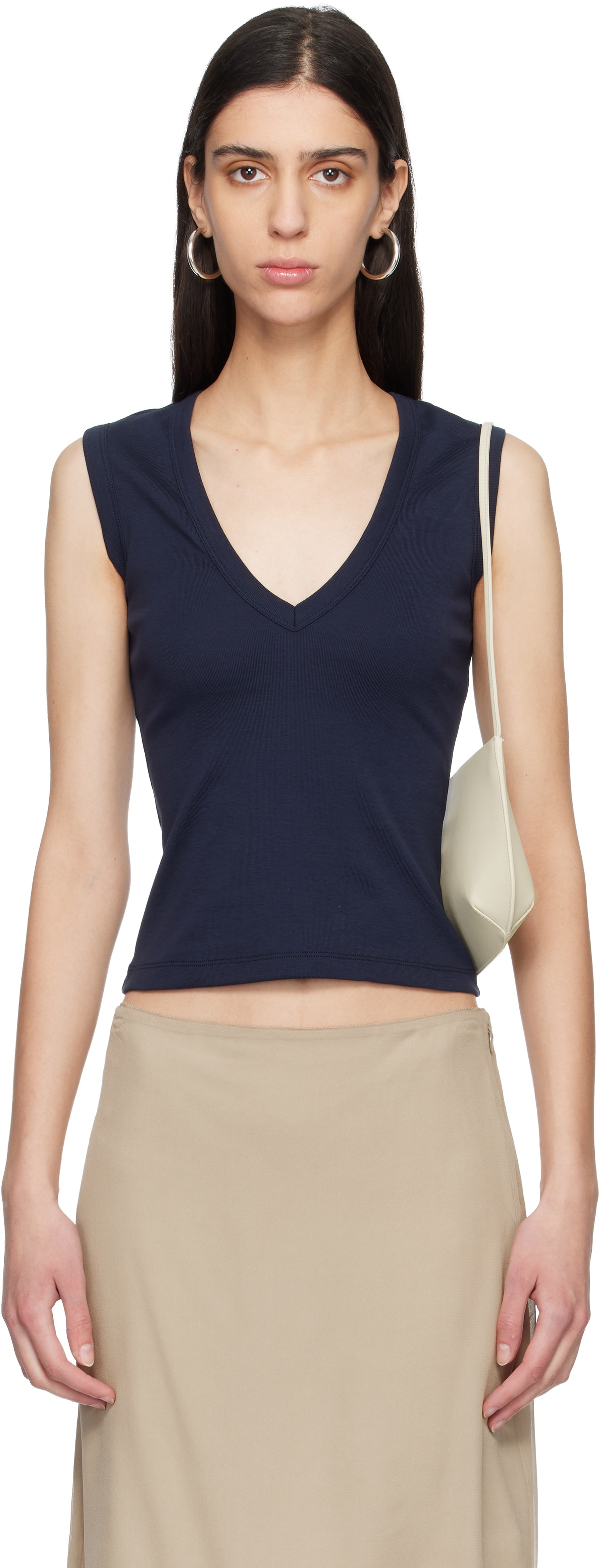 FLORE FLORE Brown Dewi Tank Top FLORE FLORE