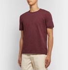 Alex Mill - Slub Cotton-Jersey T-Shirt - Burgundy