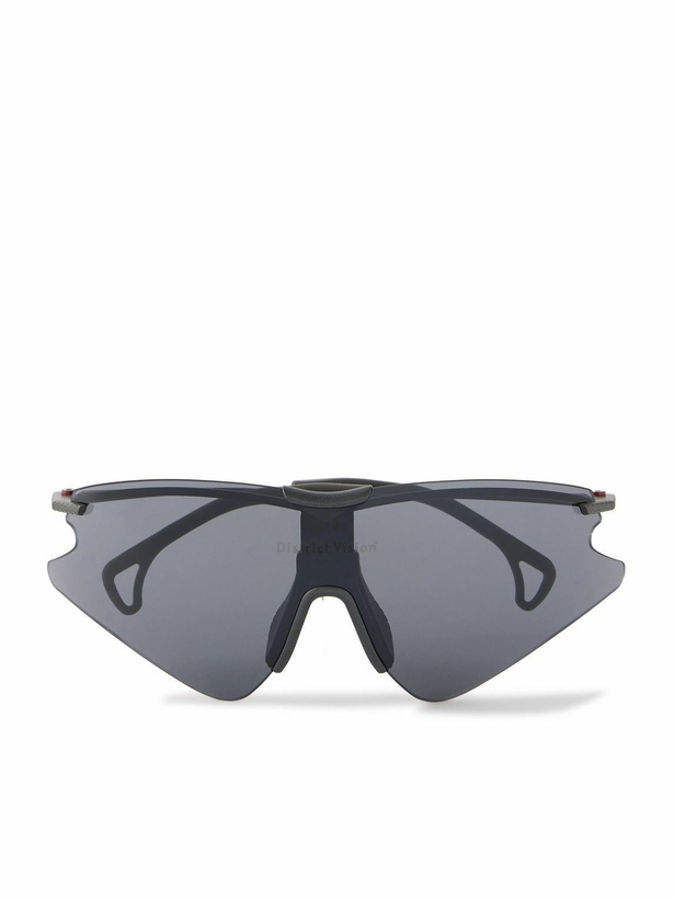 Photo: DISTRICT VISION - Kohei Aero Blade Titanium and Polycarbonate Sunglasses