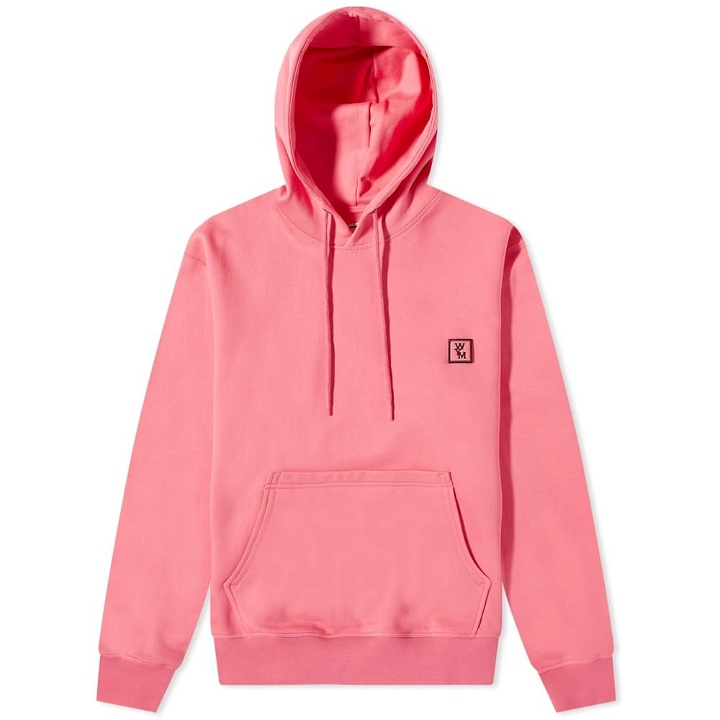Photo: Wooyoungmi Men's Back Logo Popover Hoody in Pink