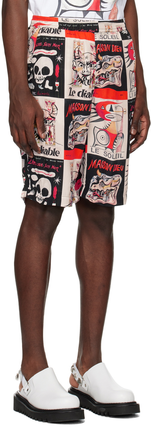 Endless Joy Multicolor Tarot Board Shorts
