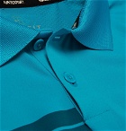 Nike Tennis - NikeCourt Zonal Cooling Roger Federer Advantage Dri-FIT Tennis Polo Shirt - Men - Blue