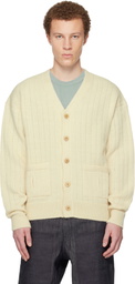 visvim Off-White Knit Cardigan