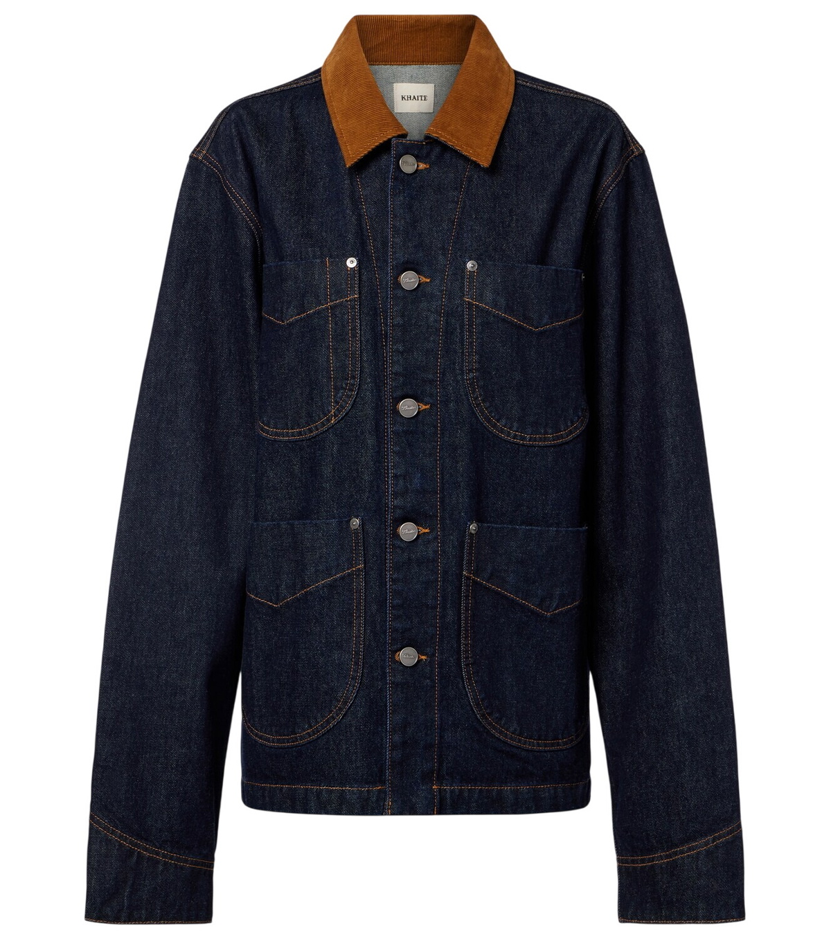 KHAITE Blue 'The Rizzo' Denim Jacket Khaite