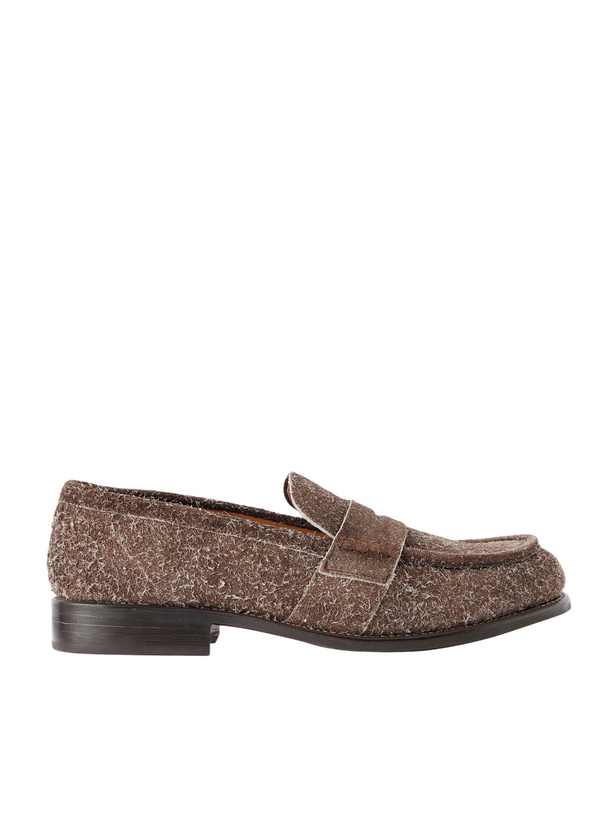 Photo: Grenson - Nate Suede Penny Loafers - Brown