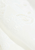 Borgo DE Nor Akari Lace and Embroidered Shirt White