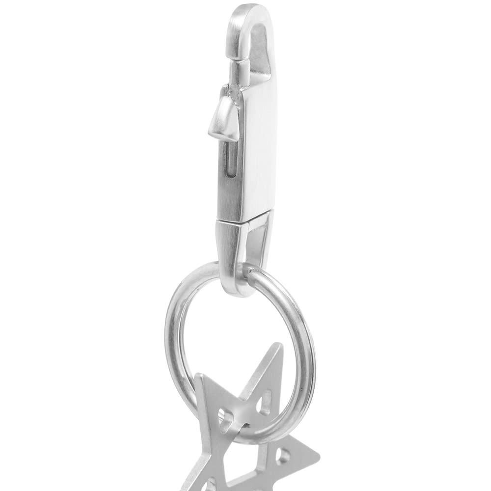 Rick Owens Pentagram Key Chain