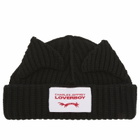 Charles Jeffrey Loverboy Women's Chunky Ears Beanie in Black 