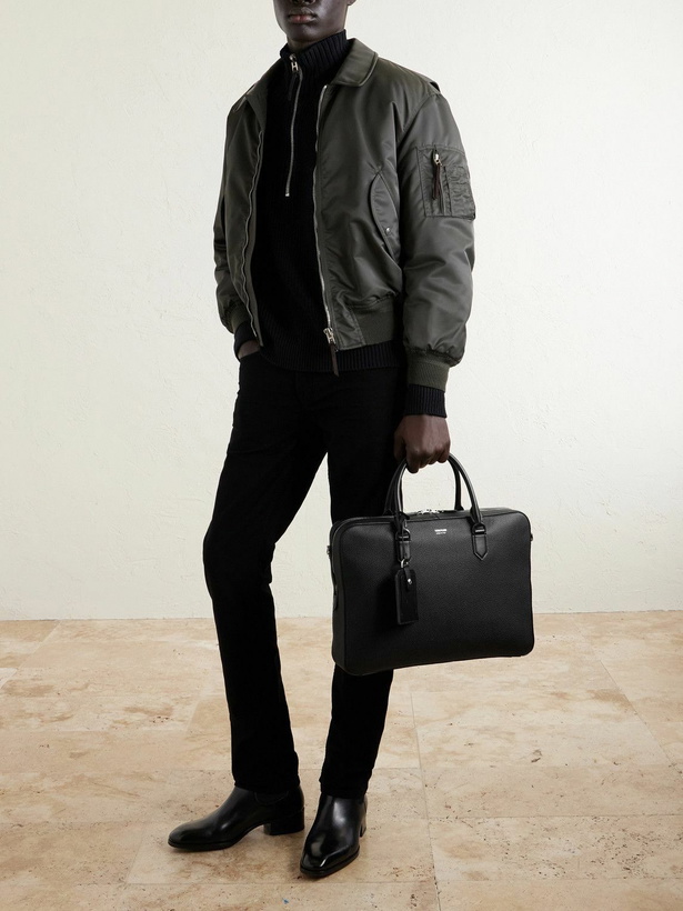 Photo: TOM FORD - Elliot Full-Grain Leather Briefcase