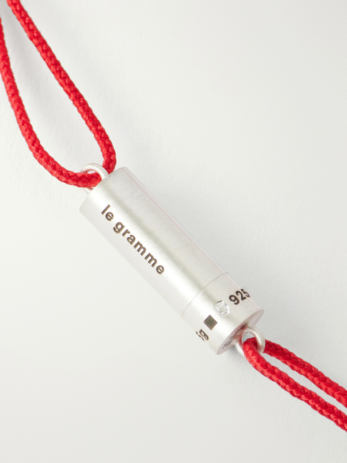 Le Gramme - 5G Sterling Silver Woven Bracelet