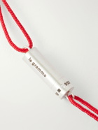 Le Gramme - 5G Sterling Silver Woven Bracelet