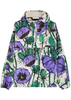 Wales Bonner Bloom Printed Hooded Shell Jacket Multicoloured 1