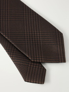 TOM FORD - 7cm Prince of Wales Checked Silk-Jacquard Tie