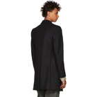 Ann Demeulemeester Black Wool Coat