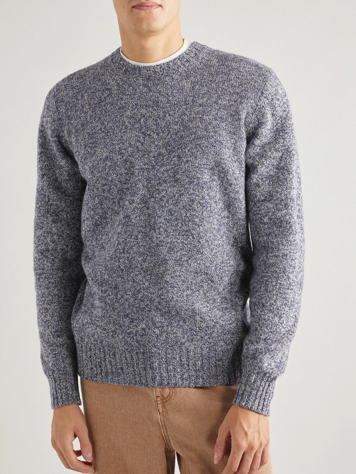 Hartford - Wool Sweater - Blue Hartford