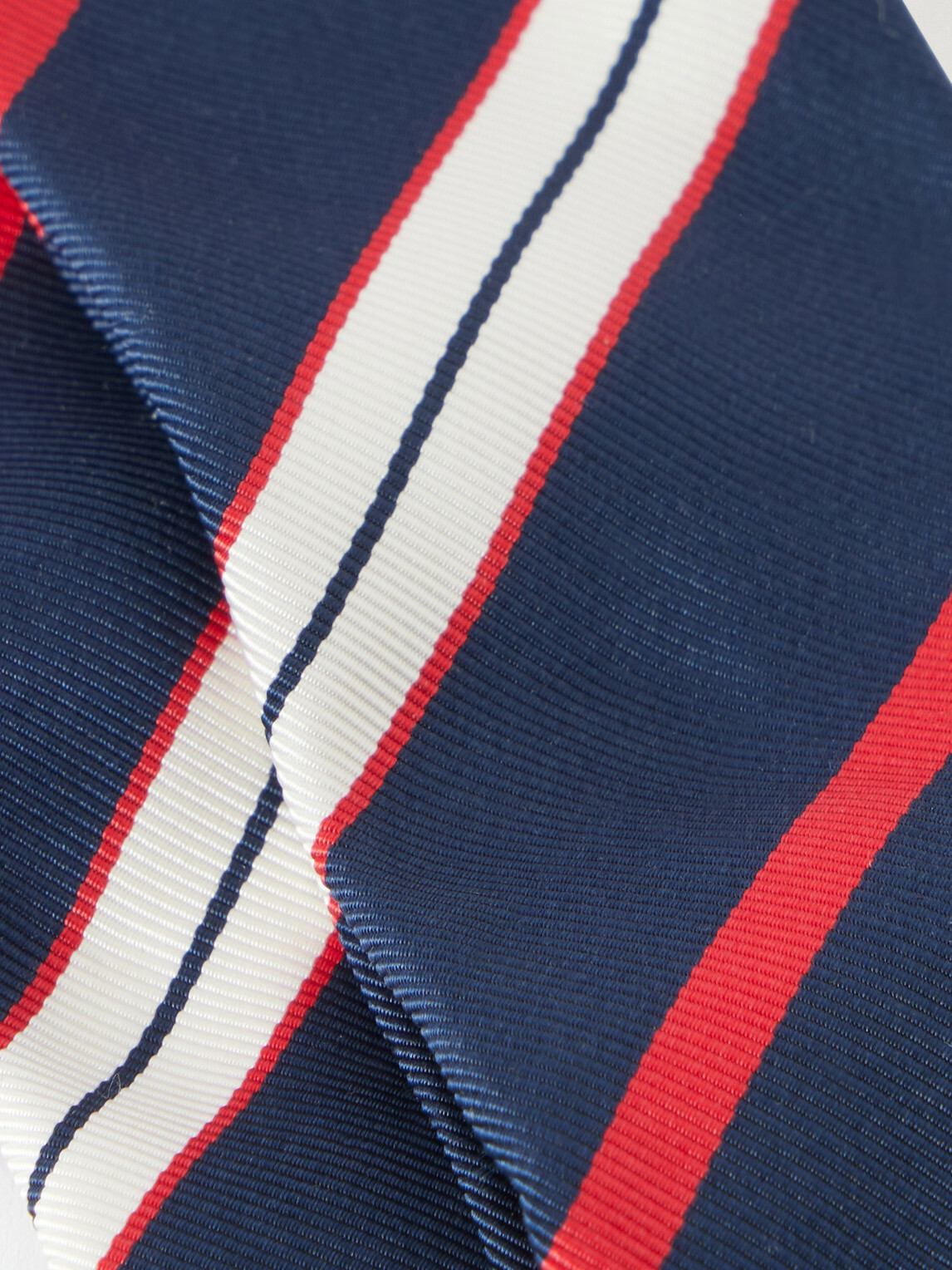 Thom Browne - 5cm Striped Silk and Cotton-Blend Jacquard Tie