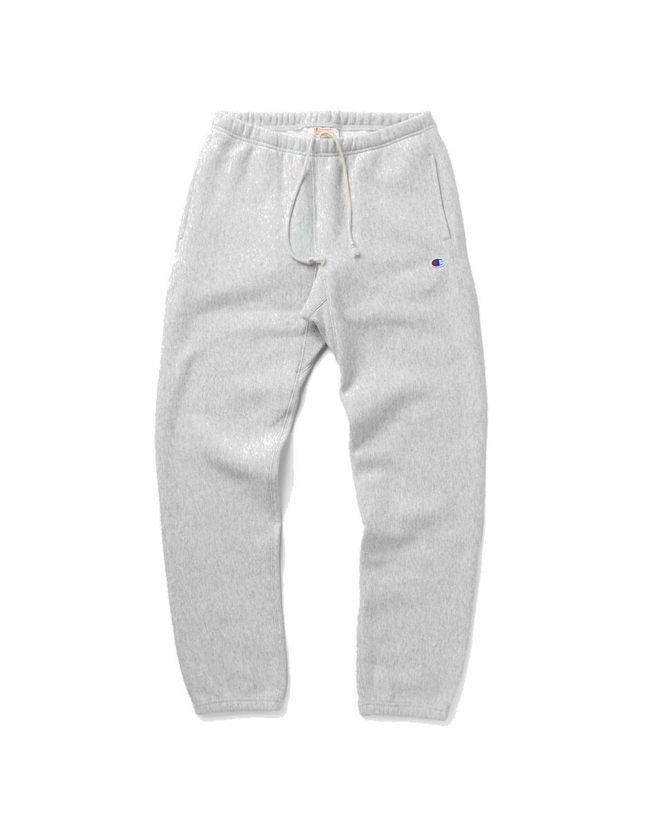 Photo: Champion Reverse Weave Elastic Cuff Pants Grey - Mens - Sweatpants
