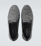 Dolce&Gabbana Formale woven leather loafers