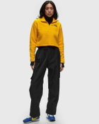 The North Face CROP HIGH PILE FLEECE yellow Womens Fleece Jacket