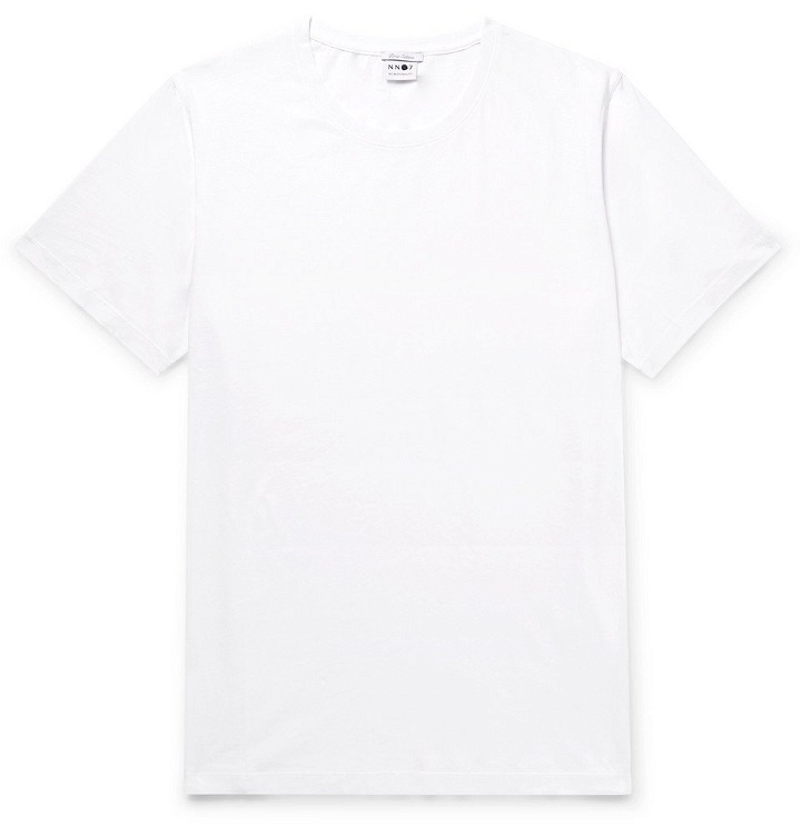 Photo: NN07 - Pima Cotton-Jersey T-Shirt - White