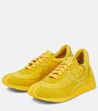 Loewe - Flow Runner suede sneakers
