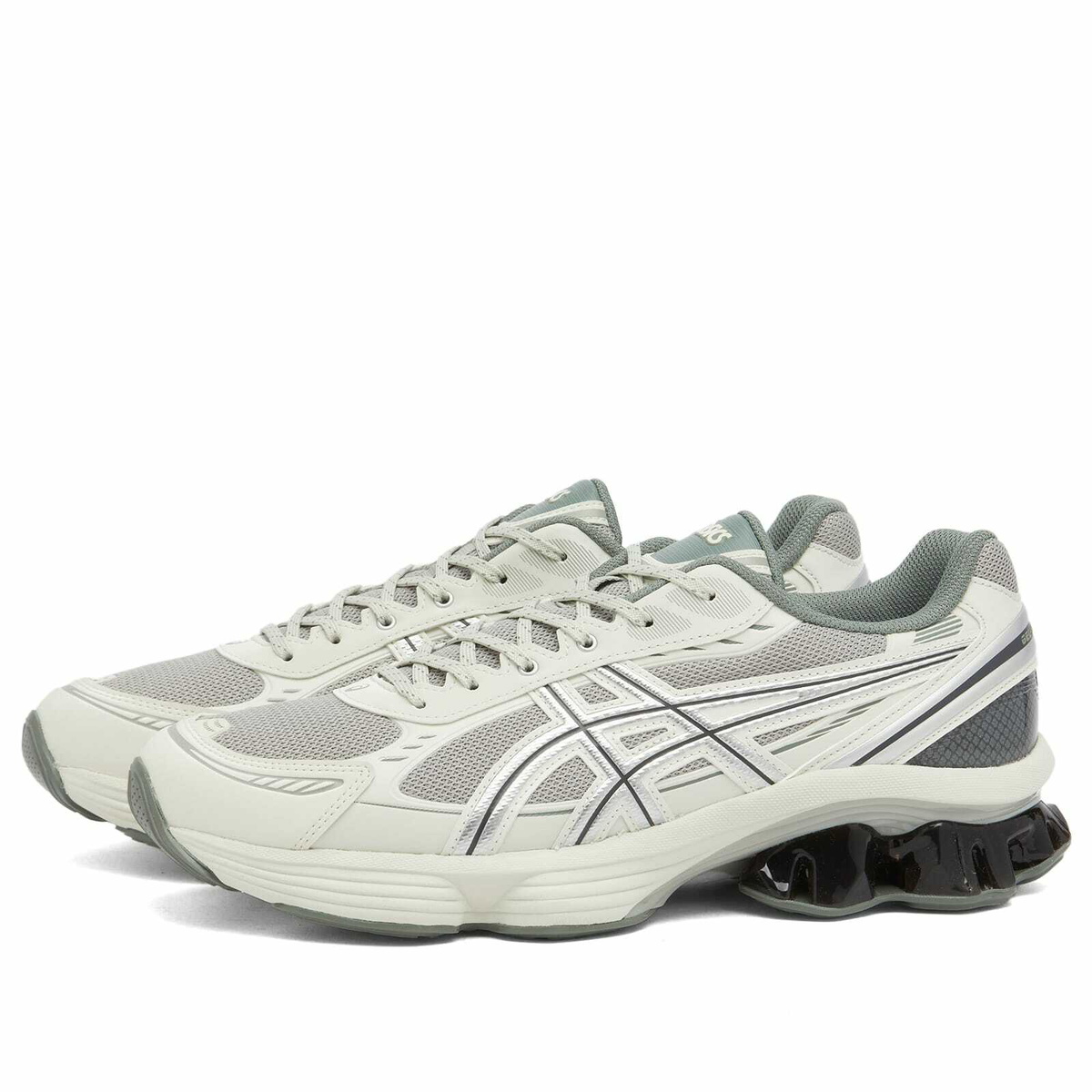 Asics Gel-Kinetic Fluent in Seal Grey/Pure Silver