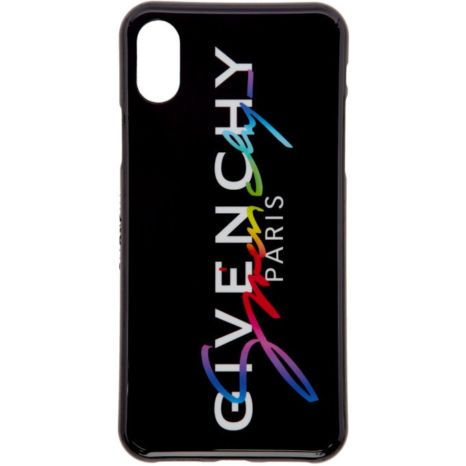 Photo: Givenchy Black Logo iPhone X/XS Case