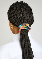 Missoni Zigzag-intarsia Knitted Scrunchie - Multicoloured - One Size