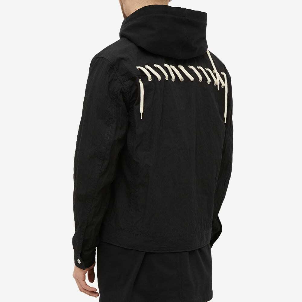 Craig Green Men's Laced Jacket in Black/Cream Craig Green