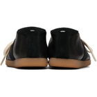 Maison Margiela Black Replica Soft Laced Ballerina Flats