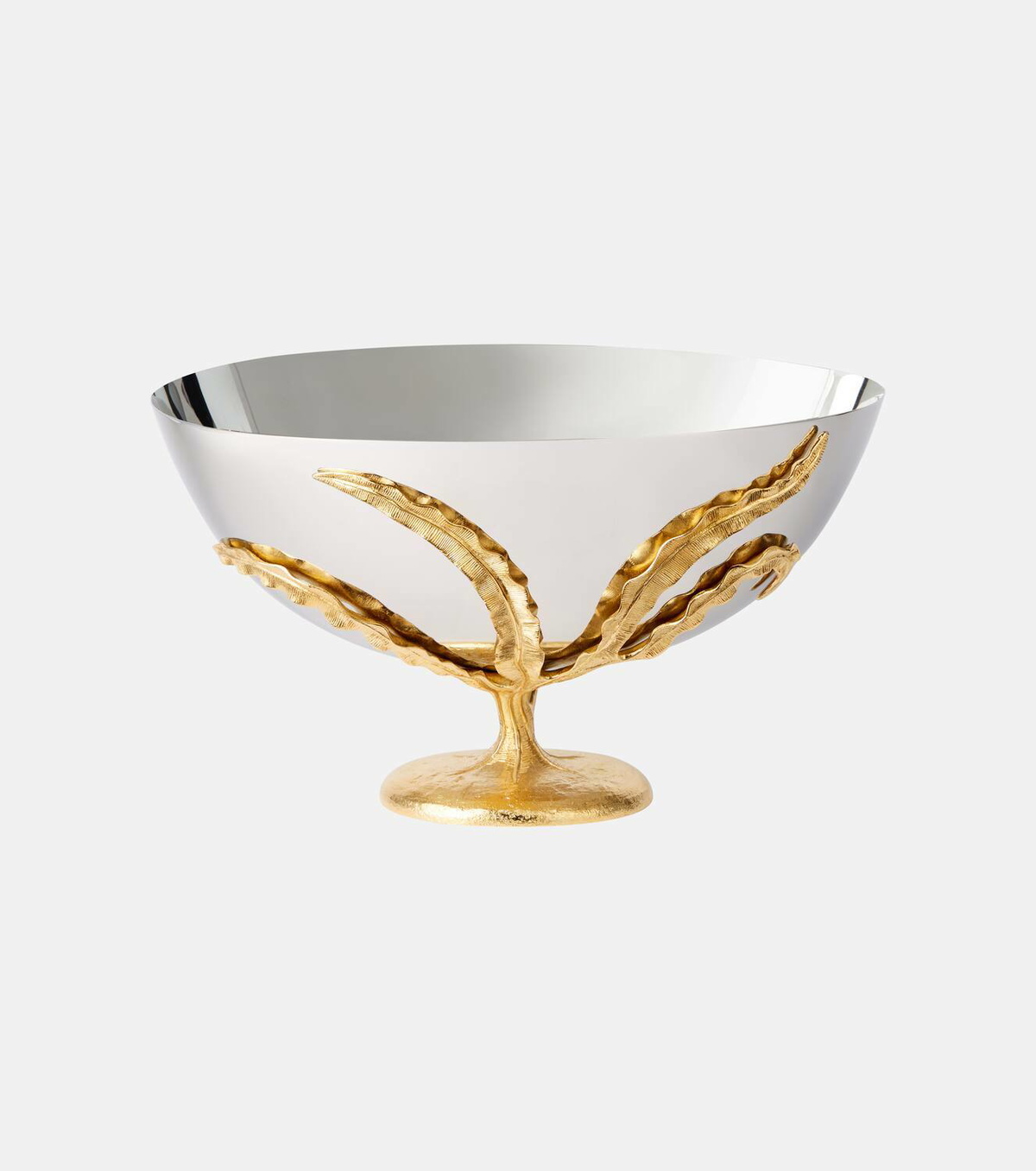 L'Objet Fern Large 24kt gold-plated bowl