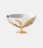 L'Objet Fern Large 24kt gold-plated bowl