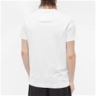 Givenchy Men's Small Text Logo T-Shirt in White
