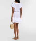 Poupette St Barth Camila broderie anglaise minidress