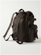 Tod's - Leather-Trimmed Nylon Backpack
