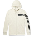 Y-3 - Striped Tech-Jersey Zip-Up Hoodie - Ecru