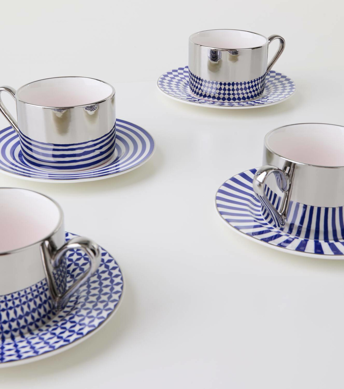 Polspotten Aunty set of 4 espresso cups and saucers