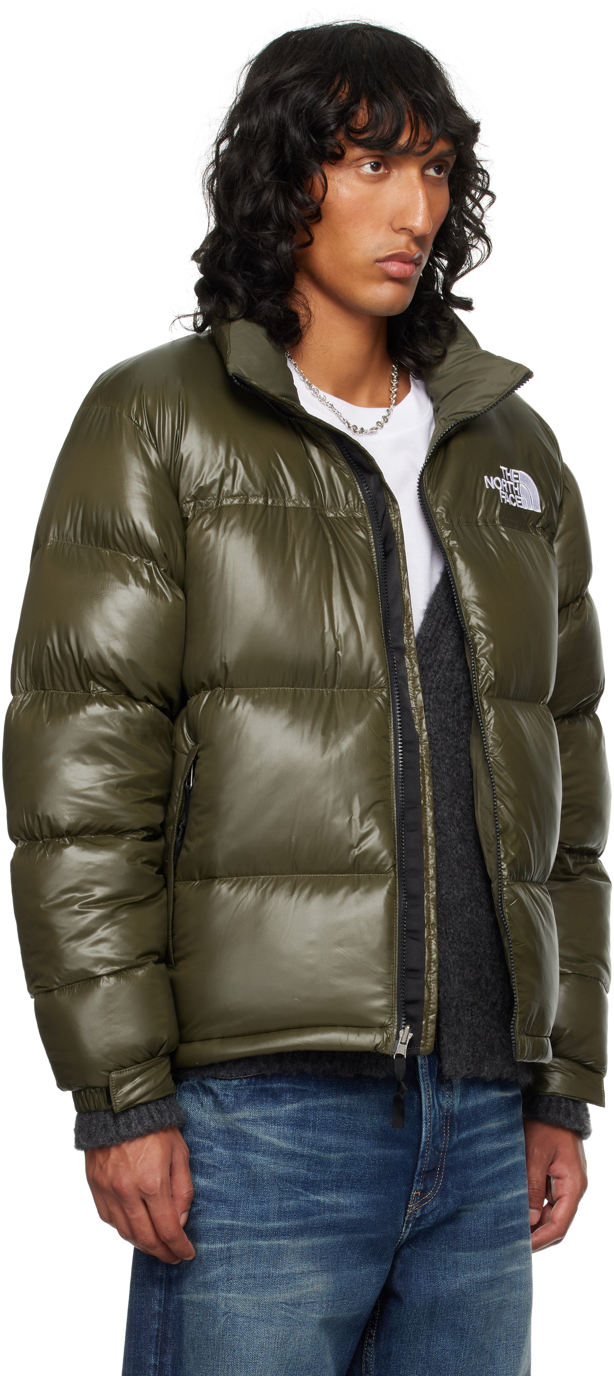 The North Face SSENSE Exclusive Khaki 1996 Retro Nuptse Down