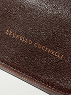 Brunello Cucinelli - Full-Grain Leather Wash Bag