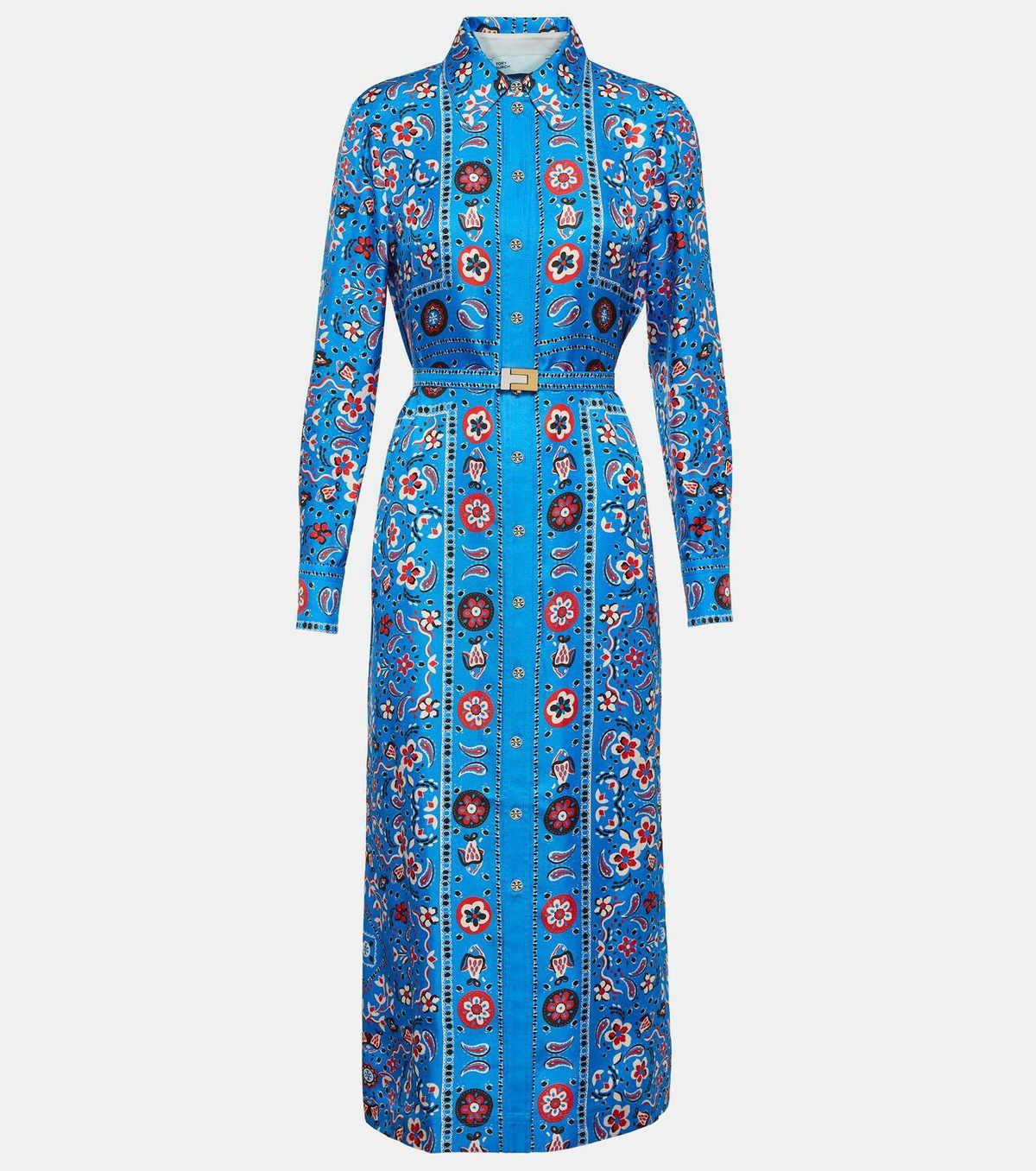 Tory Burch Printed silk midi dress Tory Burch