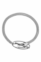 Diesel Stainless Steel Chain Bracelet - Bracelets - Unisex - Silver