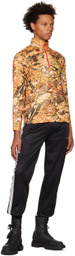 PALMER Orange Printed Sweater