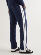 Palm Angels - Striped Tech-Jersey Track Pants - Blue