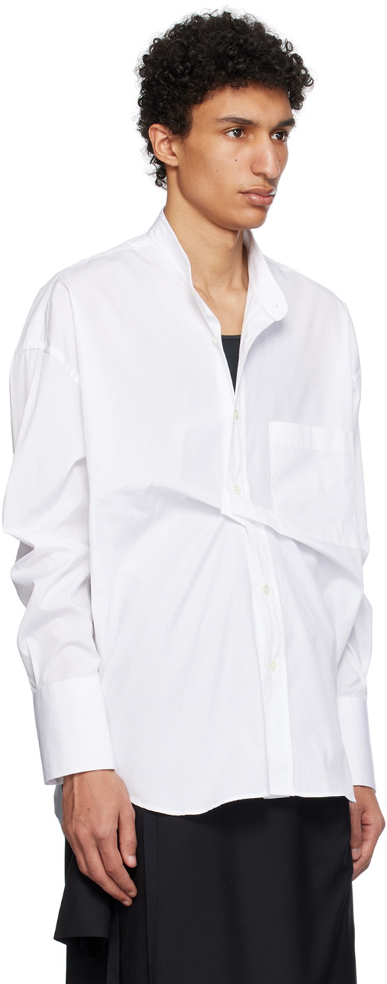Marina Yee White Origami Shirt Marina Yee Marina Yee White Origami Shirt Marina Yee